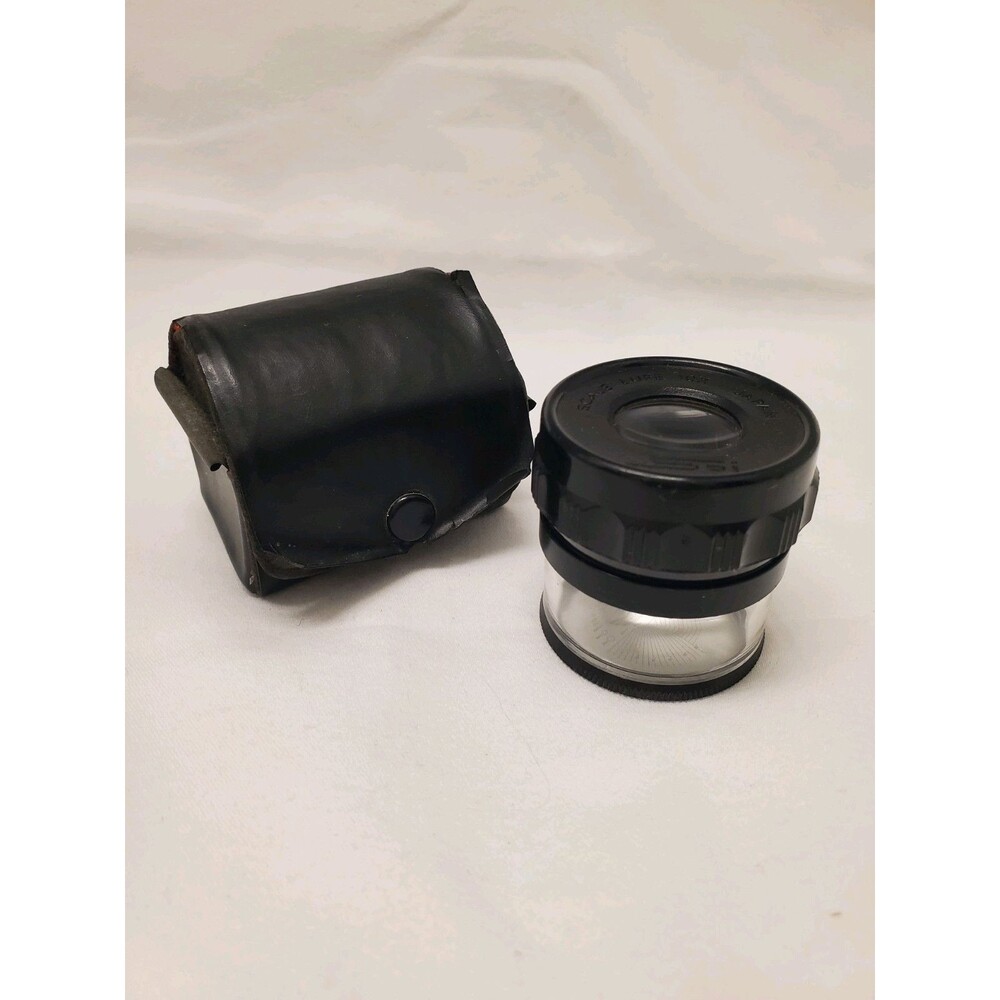SPI 10x Scale Lupe Loupe Magnifier Eyepiece W/Case